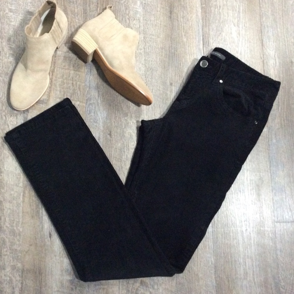 Elie Tahari Black Corduroy Pants Size 6